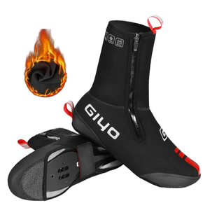 GIYO <span class=keywords><strong>Couvre</strong></span>-<span class=keywords><strong>chaussures</strong></span> de vélo MTB Road Bike Winter Thicken Warm Thermal Overshoes Waterproof Reflective Cycling Shoe Cover Booties - Product Image 1