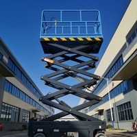 Plateforme élévatrice à ciseaux électrique 4-18m, plateformes aériennes 6m 8m 10m 12m 14m, élévateur mobile Skylift, échafaudage, élévateur à ciseaux hydraulique