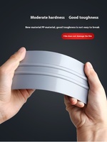 Raclette à revêtement en feutre souple avec manche en plastique pour le detailing automobile, la sérigraphie et le film pour vitres de voiture