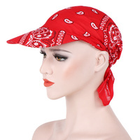 Gorra de Béisbol Unisex Estilo Bandana Oxford, Deportiva, Vintage, Hip-Hop, Ajustable, Transpirable, con Malla, Estampado, Protección Solar para Exteriores