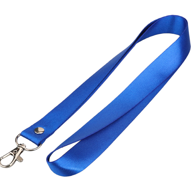 Custom Printed Sublimation Logo Nylon Polyest Lanyard Neck Strap Phone Lanyard ID Card Holder With Lanyard