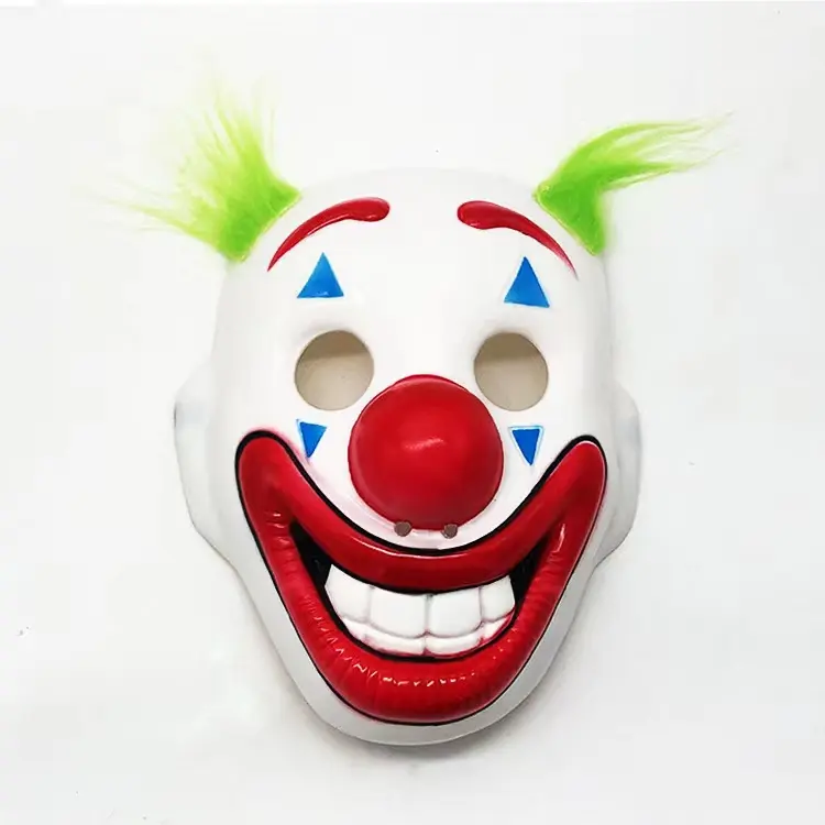 Halloween Joker Maske Arthur Fleck Cosplay DC Film Clown Kostüme Requisiten Halloween Party Maske Cosplay Movie Joker