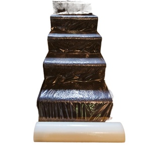 Protector de Superficies para Escaleras y Pisos, <span class=keywords><strong>Película</strong></span> de PE, Impresión de Logotipo OEM/ODM, Suave, Brillante, Resistente a la Humedad, Temporal - Product Image 1