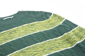 Custom OEM&amp;ODM Men's Autumn Camouflage Pattern Spontaneous <strong>Funky</strong> Computer Knitted Multicoloured Casual Sweater - Product Image 6