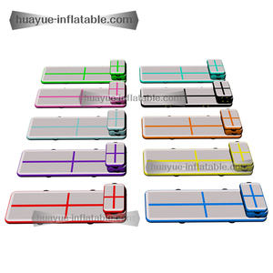 Pista de aire inflable para gimnasia, colchoneta redonda para entrenamiento, gimnasio, aire libre - Product Image 5