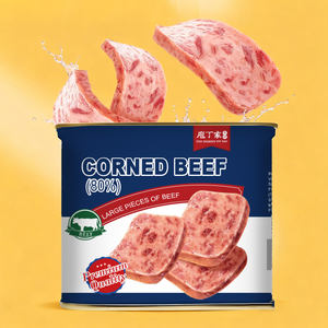 Carne in scatola Premium 340G di carne in scatola di alta qualità perfetta per panini colazione campeggio e forniture di emergenza vendita calda - Product Image 3