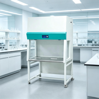 Poste de travail à flux laminaire horizontal pour laboratoire/usage pharmaceutique, avec filtre HEPA à efficacité supérieure à 99,995 %