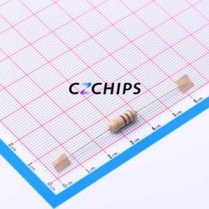CR1W-51ohm 5%-TT52 Through-Hole <b>Resistor</b> Through hole Component (THT),D4.5xL11mm Carbon Film 51Ohm 5% 500V - Product Image 1