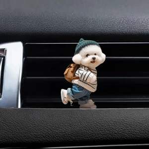 Vente en gros de désodorisant à pince pour bouche d'aération de voiture avec élimination des odeurs et parfum longue durée accessoires d'intérieur en plastique pour voitures - Product Image 4