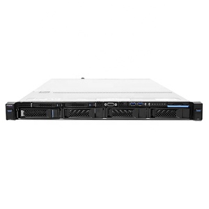 intel 3204 processor server psu 550w 24 bay nas 64GB SSD server case with rack rail 2u server