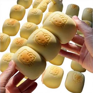 Kawaii Mini Bread Cat <b>Squishies</b> PU Material Scented Super Soft Slow Rising Stress Relief Fidget Toy for Teens - Product Image 1