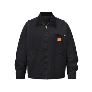 OEM marchio di alta qualità modello di <span class=keywords><strong>moda</strong></span> invernale giacca da <span class=keywords><strong>lavoro</strong></span> Plus Size personalizzata per gli uomini Cargo Casual elegante tela Denim giacca da uomo - Product Image 3