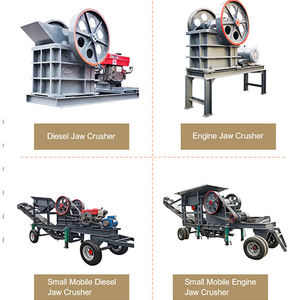 Petit concasseur de sol pour pierres de rivière, mini concasseur de pierres économique, machine de concassage de pierres disponible en plusieurs tailles - Product Image 6