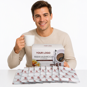 GANOHERB Caffè Istantaneo al Reishi Ganoderma Senza Zucchero, <span class=keywords><strong>Polvere</strong></span> per <span class=keywords><strong>Cappuccino</strong></span> con Aroma di Spezie ed Erbe per il Benessere - Product Image 3