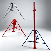 Accessoires d'échafaudage Ringlock, étais en acier, trépieds de 900 mm de hauteur de travail, trépieds de coffrage pour travaux de génie civil