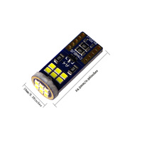 Nouvelles lampes LED Canbus T10 18 SMD 2016 non polarisées 194 pour voiture, camion, plafonnier, lecture de cartes, feux de signalisation, feux de stationnement latéraux AC 12V