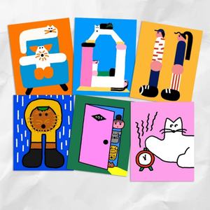 Benutzer definierte große Größe Business Poster Drucken Bunte Filmmusik Werbung Produkt werbung auf Fancy Paper - Product Image 5