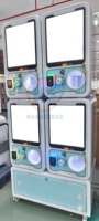 WANGERBAO Distributeur automatique de jouets en capsules Gacha pour enfants avec système de gestion des cartes et lecteur de cartes à puce