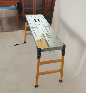 Plateforme de travail de sécurité de 1,8 m et tabouret de travail pliable, nouveau type, capacité de charge de 500 kg, échafaudage mobile pliable portable - Product Image 5