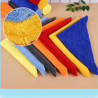 Serviette de nettoyage automobile en microfibre ultra douce et absorbante, sans rayures, avec logo personnalisé sans bords, pour le detailing automobile professionnel.