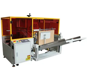 Automatic Carton Box Case Opening Erecting Unpacking Machine Erector Sealing Sealer Machine