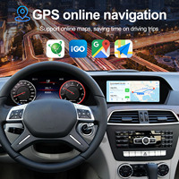 NaviHua Nouvelle Version Améliorée Autoradio Android GPS Navigation Lecteur DVD Multimédia Stéréo Auto pour Mercedes-Benz Classe C W204 2011-2014