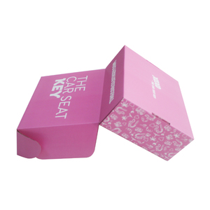 Nova Factory Custom Logo Pink Small Corrugated Paper Mailing <span class=keywords><strong>Box</strong></span> Envío Caja de embalaje de comercio electrónico para pequeñas empresas - Product Image 5