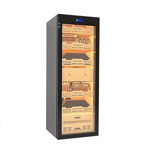 Humidor Eléctrico para Cigarros OEM con Cerradura de Huella Digital, Control de Temperatura y Humedad, Enfriamiento por Aire, WIFI, Uso Doméstico, Capacidad de 163L - Product Image 1