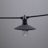 Wendadeco Plastique Cour Jardin Décoré Étanche IP44 Écologique LED Festoon Guirlande Lumineuse Extérieur Festival Lumières