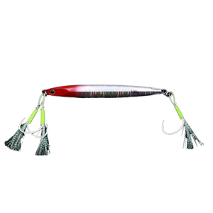 Esca <span class=keywords><strong>di</strong></span> piombo a caldo in metallo Hardbait 120g gancio a doppio filo lungo colata in metallo piombo esche da pesca pesca per tutte le acque - Product Image 1