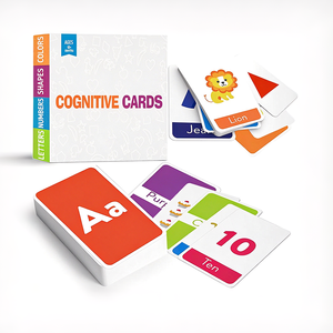 Carte Flash Personalizzate, Carte Cognitive con Cartoni Animati, Allenamento della Memoria, Carte Educative <span class=keywords><strong>per</strong></span> l'Apprendimento dell'<span class=keywords><strong>Alfabeto</strong></span> <span class=keywords><strong>per</strong></span> <span class=keywords><strong>Bambini</strong></span> - Product Image 1