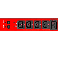 PDU intelligente haute puissance à montage en rack avec écran LCD 30 prises 24 C13 + 6 C19 Unité de distribution d'alimentation