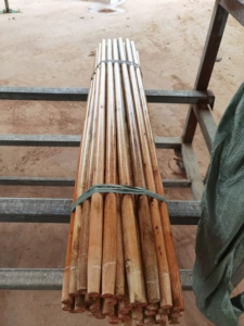 Palo de madera con diseño floral <span class=keywords><strong>en</strong></span> oferta, mango de madera para escoba y fregona, para escobas de plástico y mangos de fregona, 100-150 cm - Product Image 5