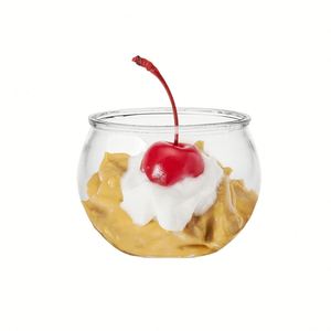 Vasos Desechables para Postres en Forma de Esfera de 75 ml, Vasos Pequeños de Plástico para Aperitivos, Helados, Gelatina, Pudín, Mousse - Product Image 3