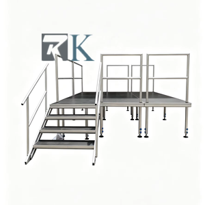 Mobile Stage Fast Setup Aluminum Adjustable Stage Truss Design Wedding Event Portable Show Concert - Product Image 1