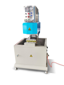Machine de soudage sans soudure à tête unique 380V, moteur haute rigidité, équipement de fabrication de fenêtres et de portes en PVC, puissance 2,5 kW - Product Image 2