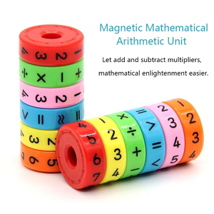Rueda Magnética de Matemáticas, Herramienta Digital de Aprendizaje y Educación, Rompecabezas de Matemáticas Aritméticas Inteligentes, Cubo Mágico, Regalo - Product Image 4