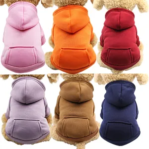 Joymay OEM/ODM Pet Hoodie Sporty Style Pet Jumper Onesie Leisure Pet Apparel With Hats Wholesale Dogs Cats Hoodie With Pockets