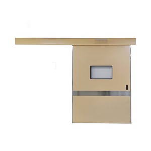 Porte coulissante automatique hermétique Mingxu Medical à ouverture latérale électrique, usage médical, isolation acoustique - Product Image 5