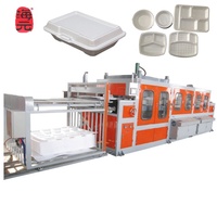 Machine de fabrication de boîtes à lunch jetables les plus populaires Machine de formage sous vide de récipients alimentaires en mousse thermocol PS