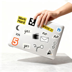 Juego <span class=keywords><strong>de</strong></span> Pegatinas Adhesivas Personalizadas, Removibles, Transparentes, con Foto <span class=keywords><strong>de</strong></span> Mascota, Resistentes al <span class=keywords><strong>Agua</strong></span> y al Aceite, para MacBook, Botella <span class=keywords><strong>de</strong></span> <span class=keywords><strong>Agua</strong></span>, Recuerdo - Product Image 2