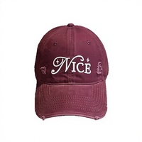 Casquettes Dad Hat en gros, brodées, à calotte souple, avec lettres, pour hommes et femmes