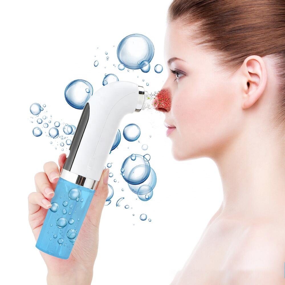 Beauty Product Facial Lift Face Cleaner Electric Micro Small Bubble Water Cycle Acne Pimple Pore Vacuum Blackhead Remover