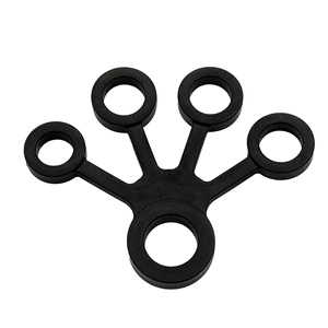 En gros, Appareil d'entraînement de la force des doigts en silicone, Renforceur de préhension élastique pour la main, Exerciceur de guitare pour patients - Product Image 2
