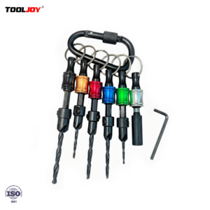 Bộ mũi khoan chìm thay thế được TOOLJOY 6 chiếc, kèm thanh nối dài có móc khóa, sản xuất trực tiếp từ nhà máy, OEM - Product Image 4