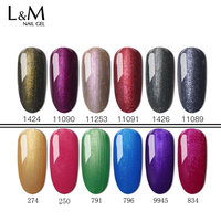 Ibdgel Nouveau Gel Couleur Forêt Pailleté Vernis Gel UV pour Ongles Vente en Gros