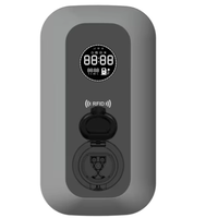 Chargeur de véhicule électrique AC JET 230V/380V 32A 7KW 11KW 22KW T2S avec contrôle par application, IEC 62196, courant nominal 16A, nouvelle arrivée, station de recharge OCPP