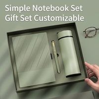 Coffret Cadeau d'Affaires de Luxe en Gros : Carnet et Stylo Personnalisés avec Logo, Impression Sérigraphiée Faite Main sur Papier, Couverture Souple