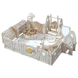 VSUCH, <span class=keywords><strong>parque</strong></span> de juegos de plástico de diseño moderno para bebés, <span class=keywords><strong>parque</strong></span> de atracciones interior para niños, patio de juegos en guardería, centro de cuidado infantil - Product Image 1