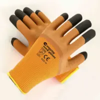 Çin fabrika toptan inşaat eldivenleri logo ile inşaat eldivenleri logo ile soğuk dayanıklı eldivenler